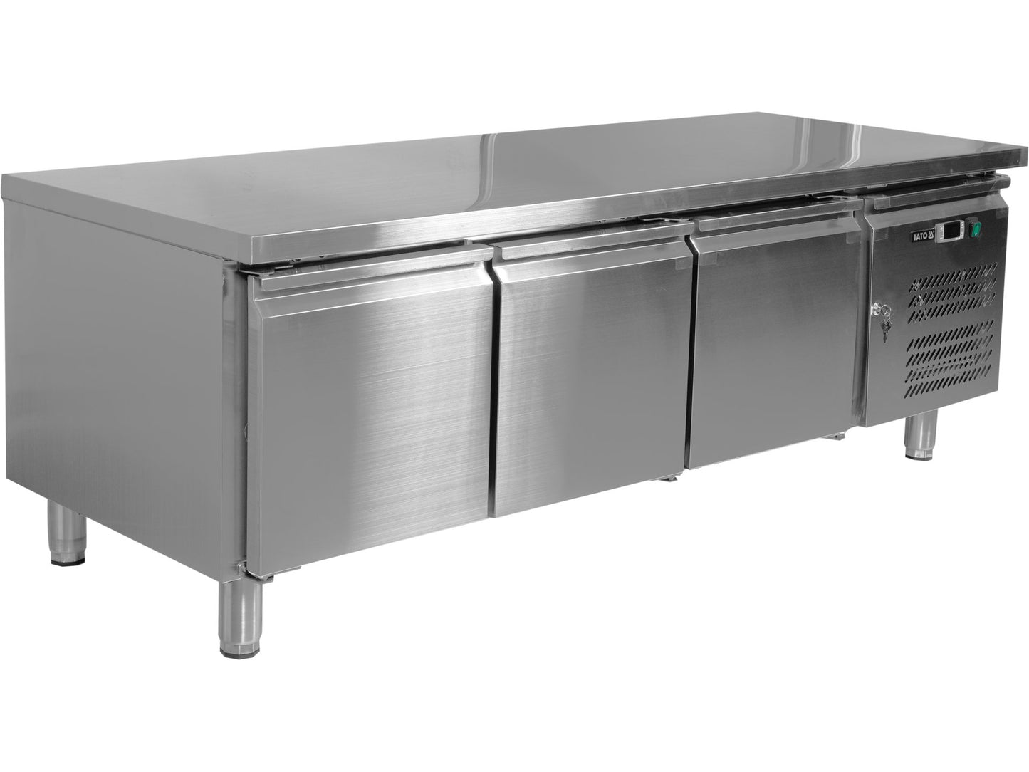 MASĂ RECE CU 3 UȘI, 1795X700X650MM, 317L