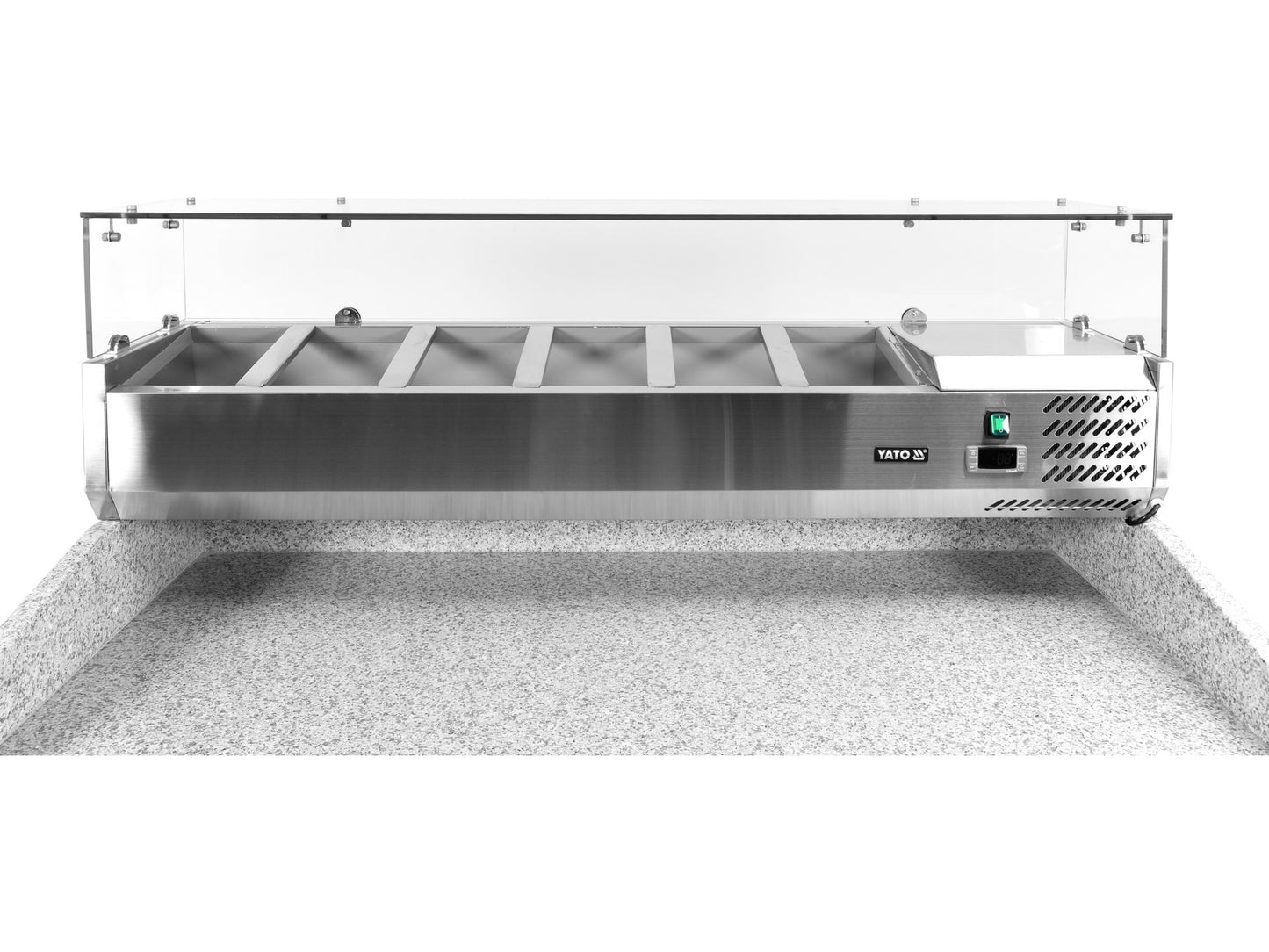 MASĂ RECE PIZZA, 368L ȘI EXTENSIE 6XGN1