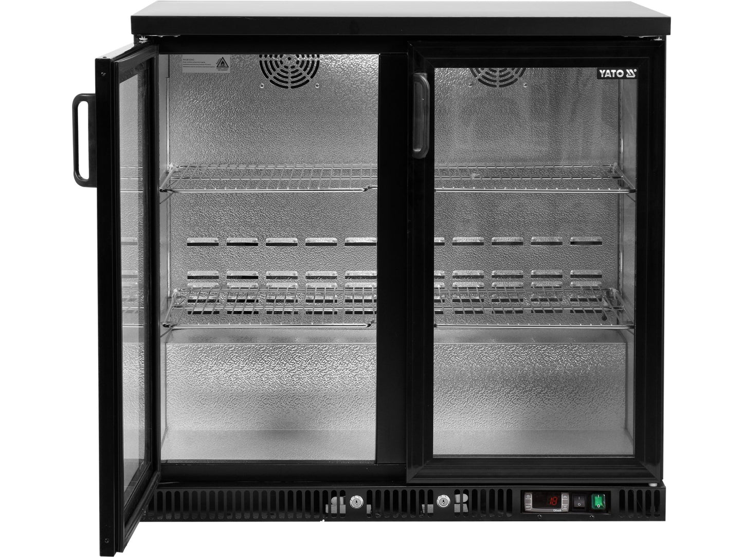 DULAP FRIGORIFIC PENTRU STICLE, 2 USI, 920X515X905MM, 227L