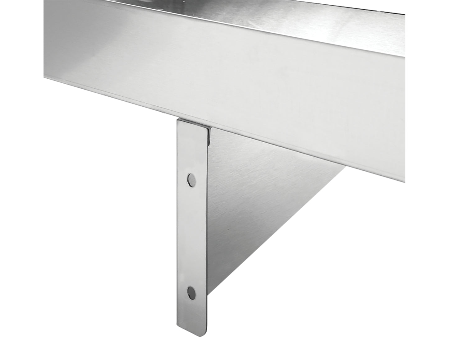 POLIȚĂ OȚEL INOXIDABIL 1200X300X180MM