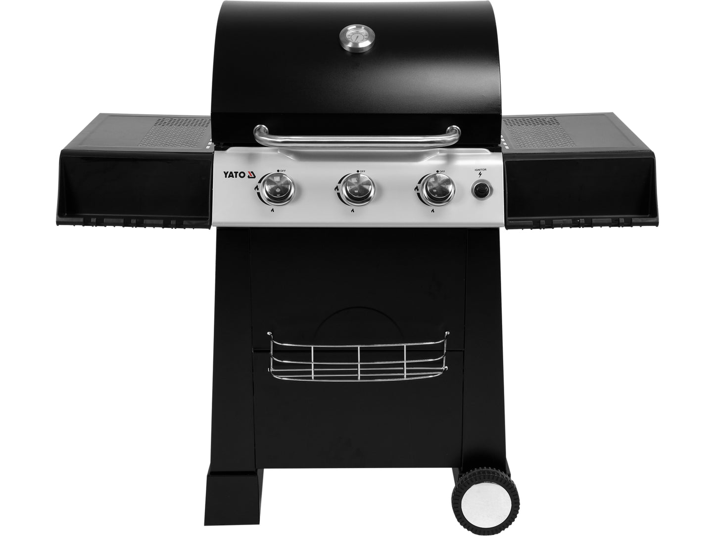 GRĂTAR PE GAZ, 3 ARZATOARE, 9KW