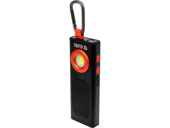 LANTERNĂ 500LM + BOXA, 2000MAH