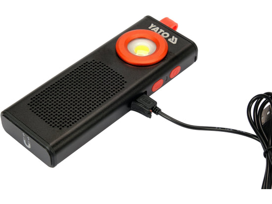 LANTERNĂ 500LM + BOXA, 2000MAH