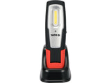 LAMPĂ ATELIER 6W COB, 600LM + 250LM, LI-ION 3.7V 2600MAH, IK07, IP54