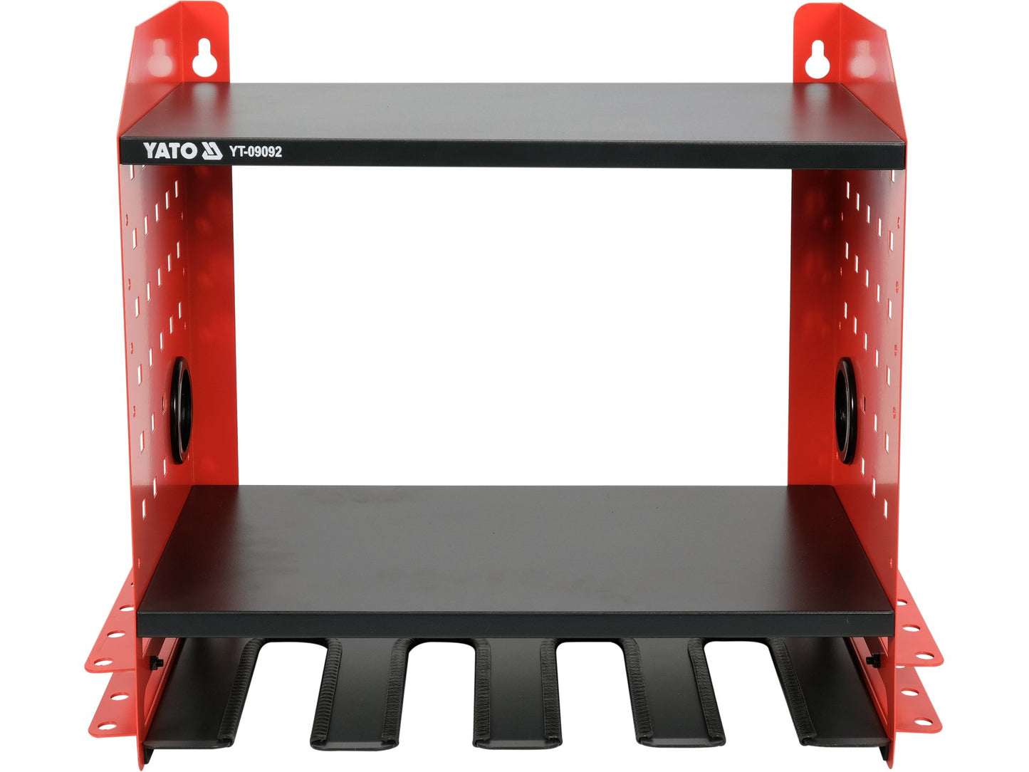 RAFT ORGANIZATOR SCULE ELECTRICE, 2 POLIȚE ȘI 4 FANTE