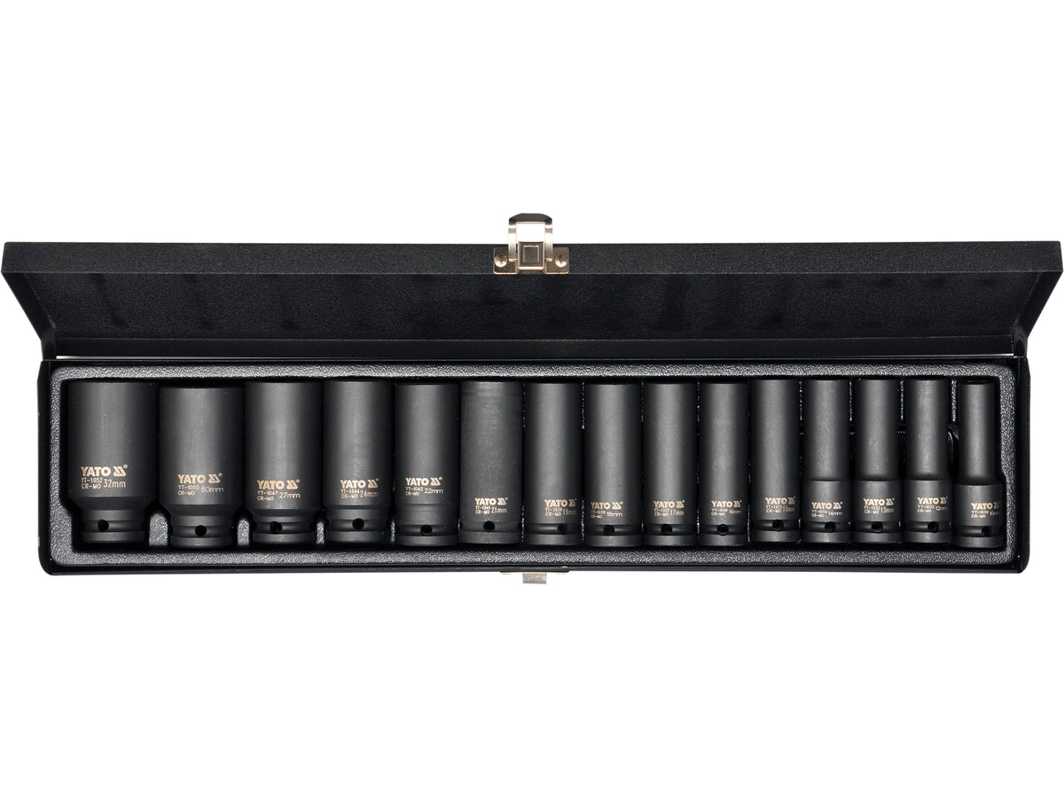 SET CHEI TUBULARE ADÂNCI DE IMPACT, 15 BUC