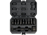 SET BIȚI DE IMPACT, HEXAGONAL ȘI TORX, 3/4''