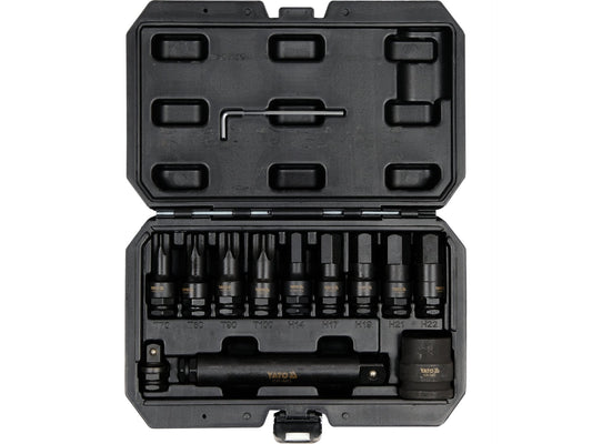 SET BIȚI DE IMPACT, HEXAGONAL ȘI TORX, 3/4''