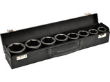 SET CHEI TUBULARE DE IMPACT HEXAGONALE, 8 BUC