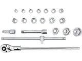 SET CHEI TUBULARE HEXAGONALE 3/4'', 21 BUC