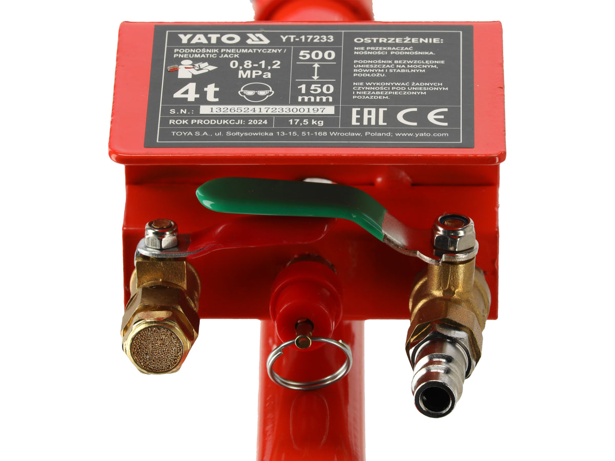 CRIC PNEUMATIC, PERNĂ AER, ÎNĂLȚĂTOR, 4T