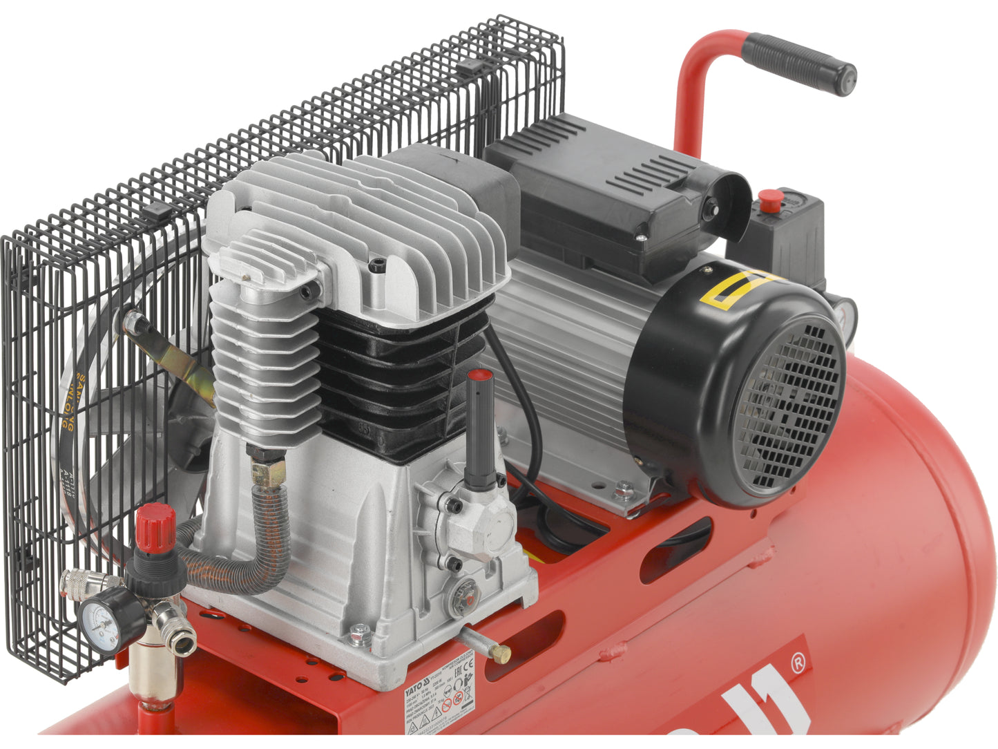 COMPRESOR AER 100L, 10 BAR, 2200W