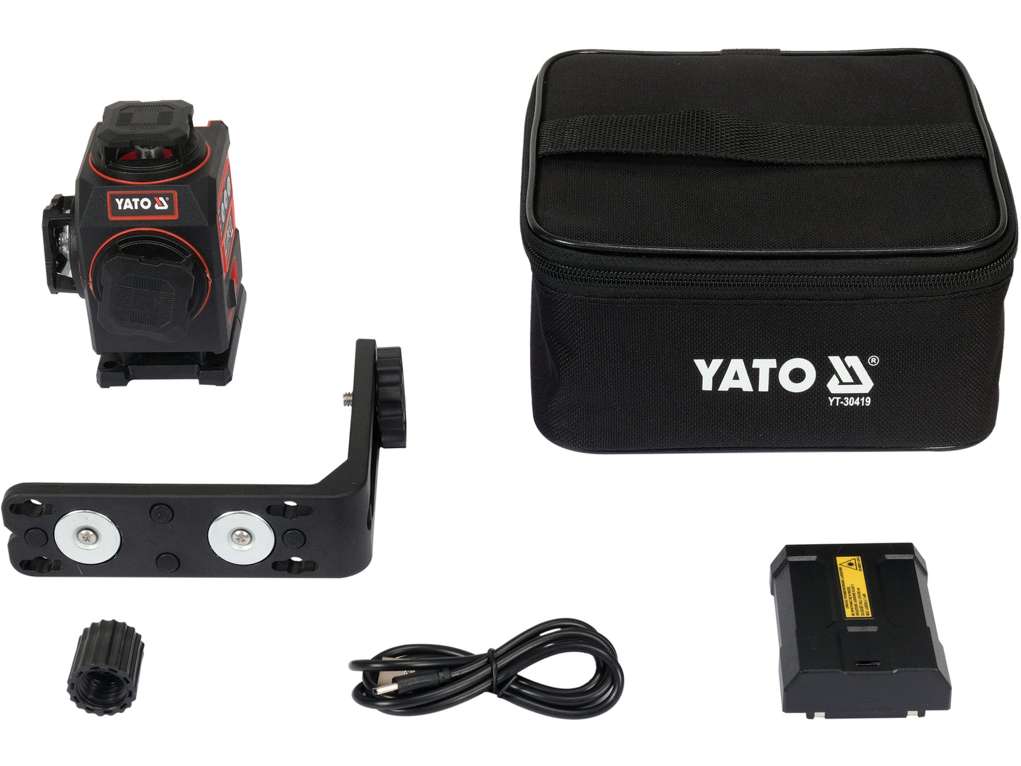 MINI LASER VERDE 16 LINII 4D, ACCESORII