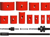 SET UNIVERSAL CAROTE 15 BUC, 19-76MM