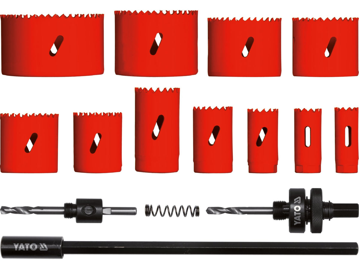 SET UNIVERSAL CAROTE 15 BUC, 19-76MM