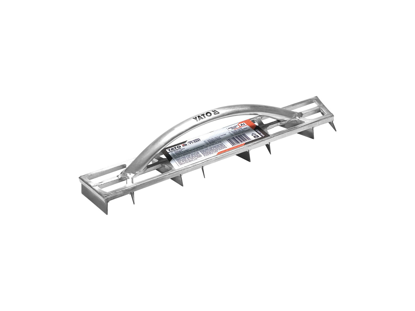 GLETIERA ALUMINIU CU DINTI NIVELARE 450X90MM