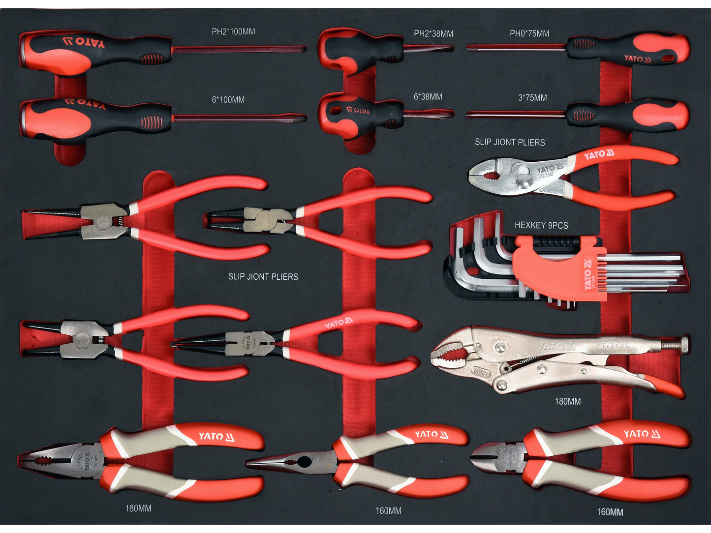 BANC DE LUCRU ECHIPAT, 162 PIESE