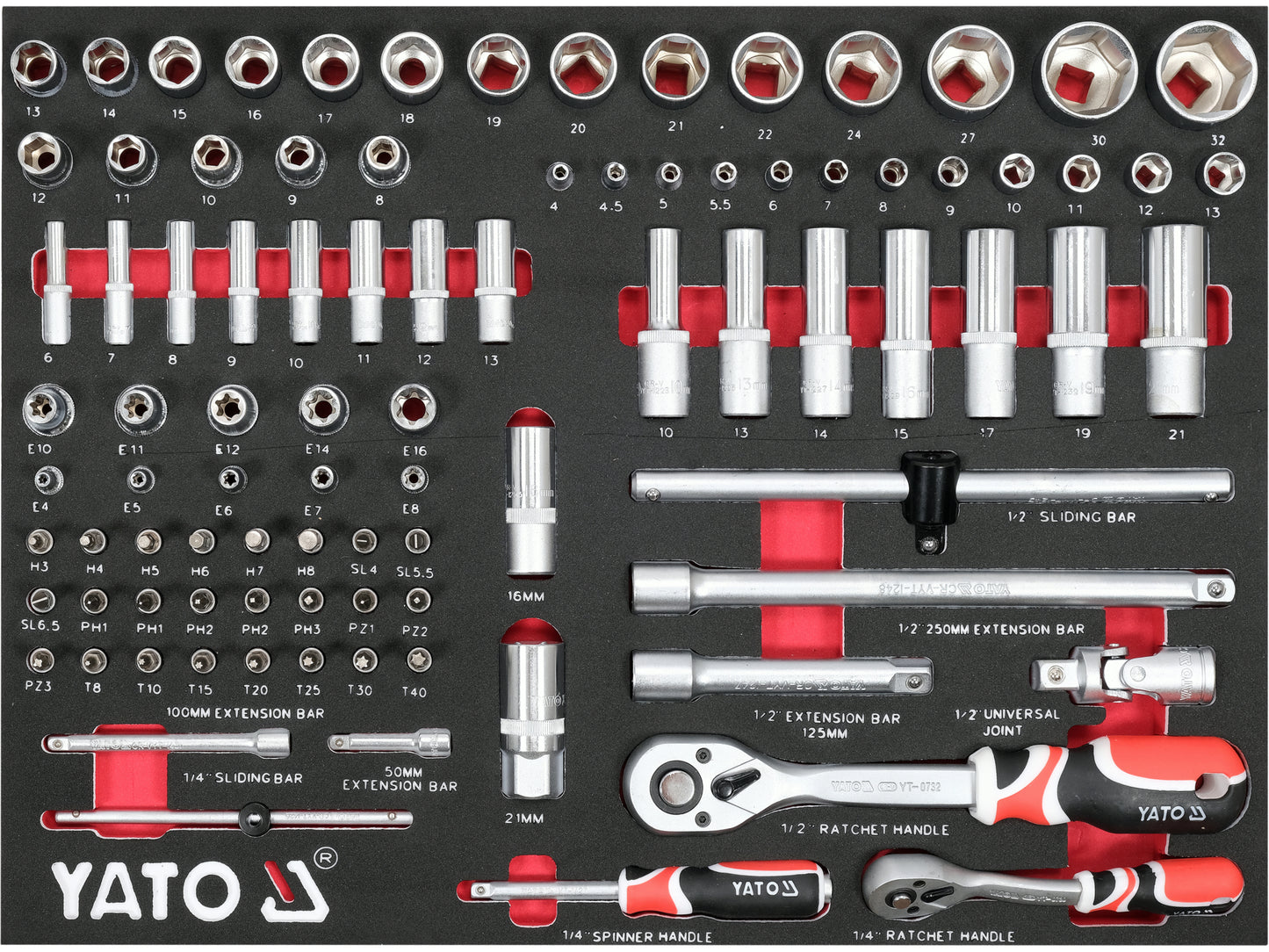 DULAP SCULE 7 SERTARE, ECHIPAT CU 157 PIESE