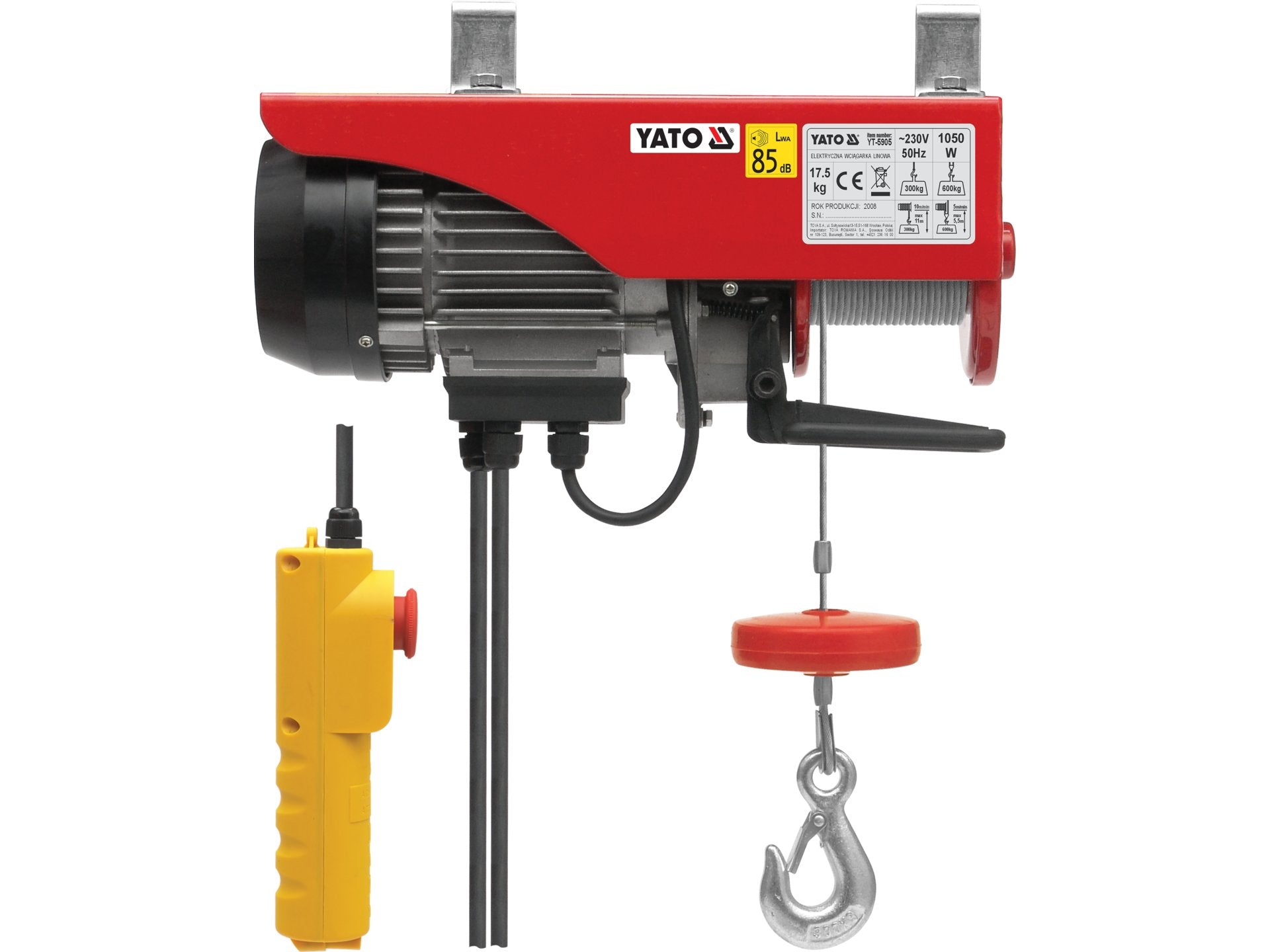 MINI MACARA 1050W, 300/600KG