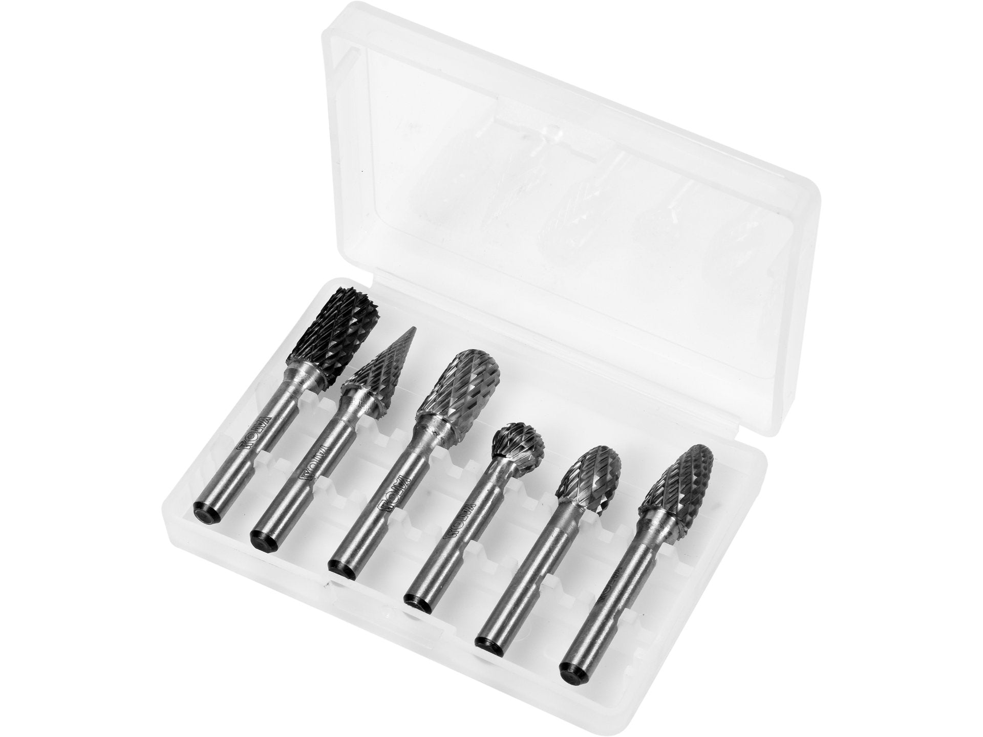 Set freze metal Yato YT-61729, 6 piese, carbura tungsten | ZEP.RO