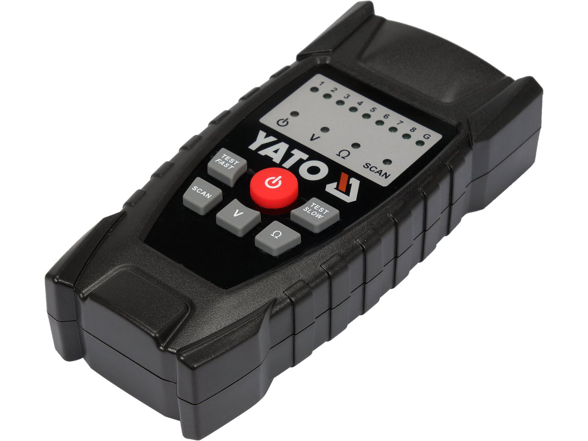 LOCALIZATOR ȘI TESTER PENTRU VERIFICAREA CABLURILOR DE REȚEA RJ11 RJ45, REZISTENT LA INTERFERENȚE