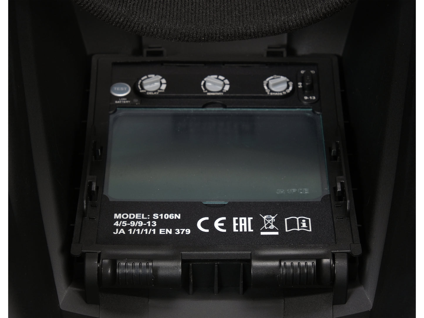 CASCĂ DE SUDURĂ CU AUTO-ÎNTUNECARE, FILTRU TRUE COLOR, CÂMP VIZUAL 100*60MM