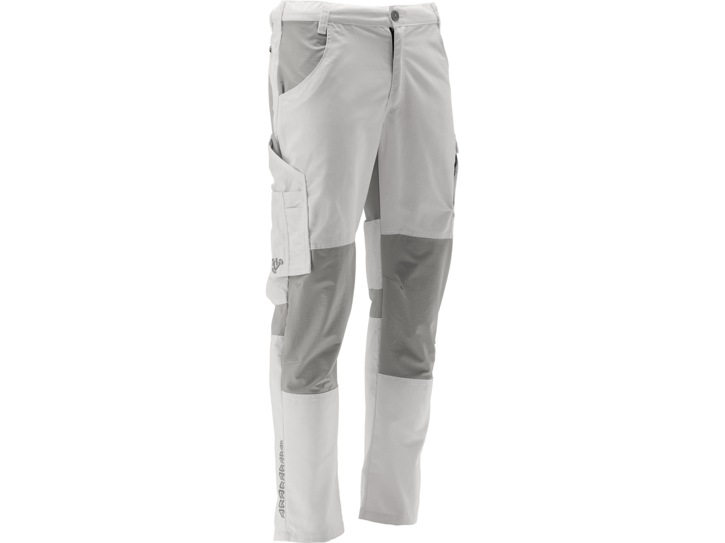 PANTALON DE LUCRU STRETCH. ALB. L