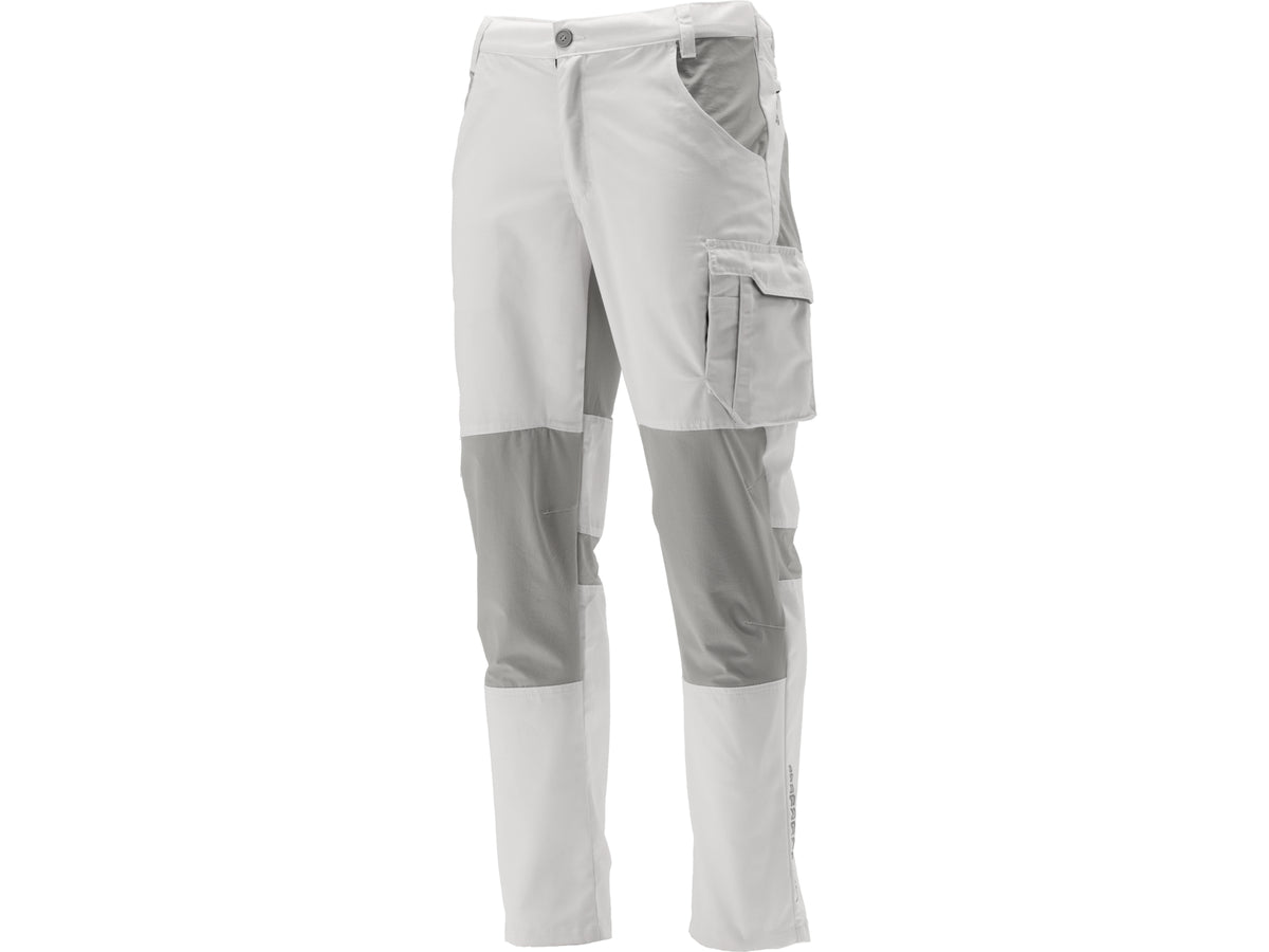 PANTALON DE LUCRU STRETCH. ALB. XL