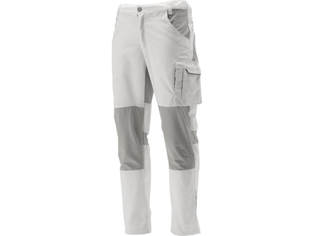 PANTALON DE LUCRU STRETCH. ALB. XL