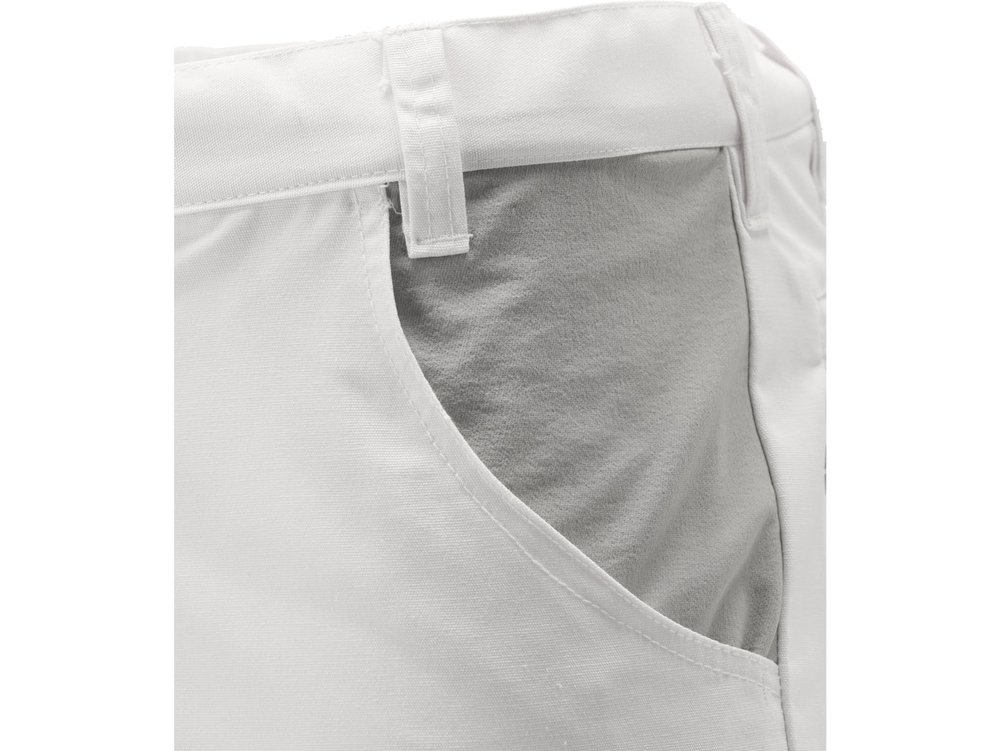 PANTALON DE LUCRU STRETCH. ALB S