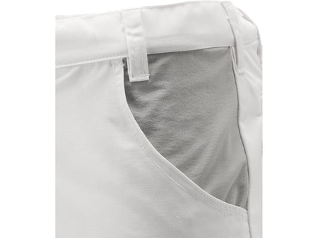 PANTALON DE LUCRU STRETCH. ALB. XL