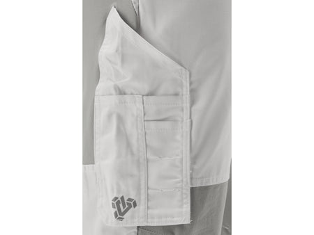 PANTALON DE LUCRU STRETCH. ALB.2XL