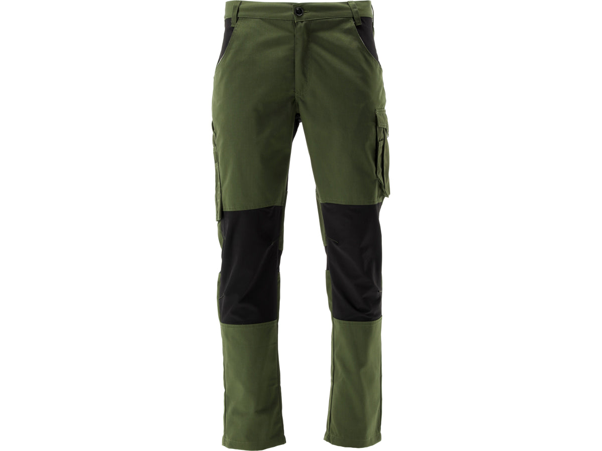PANTALON DE LUCRU STRETCH. VERDE M