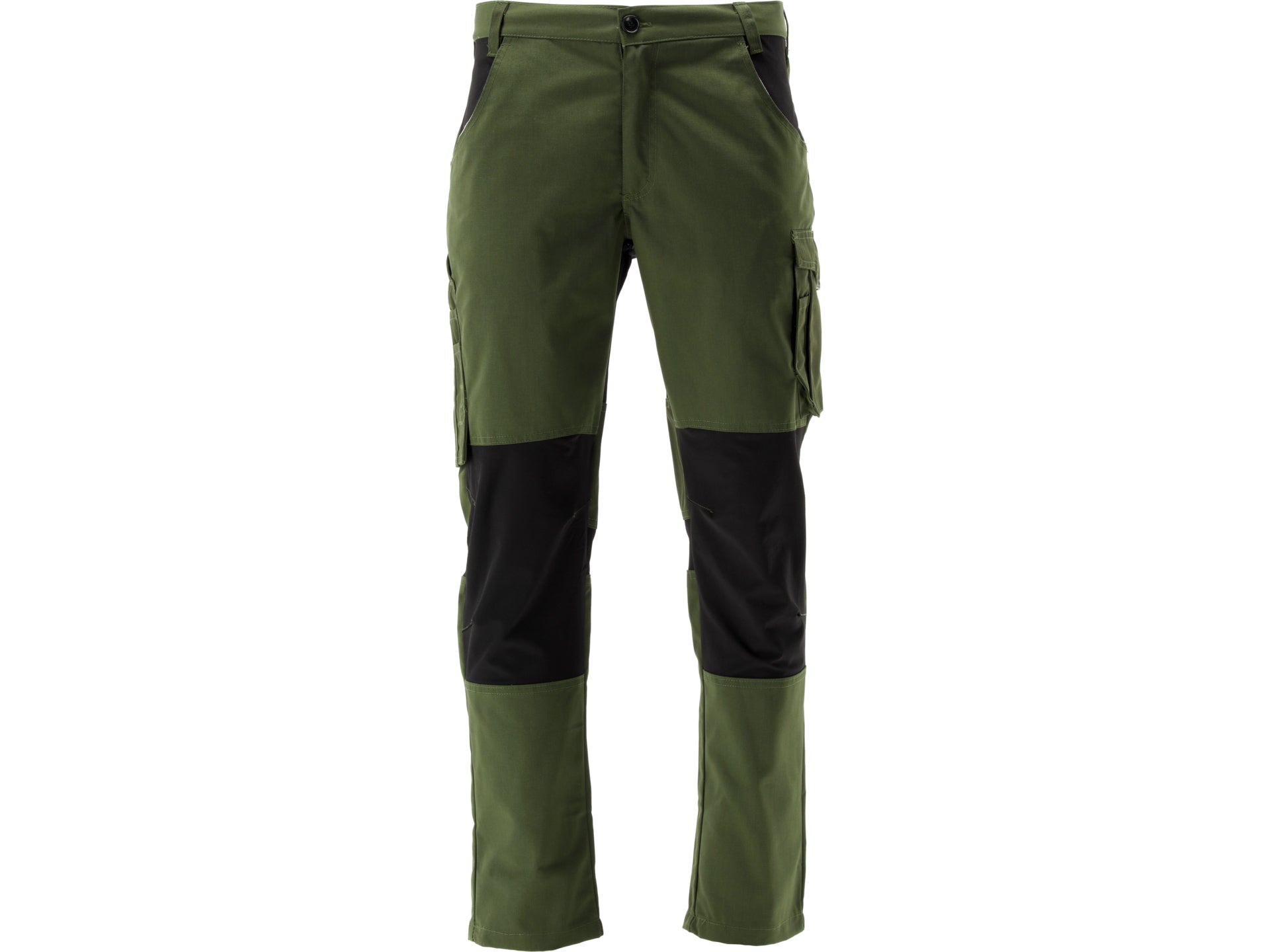 PANTALON DE LUCRU STRETCH. VERDE 2XL