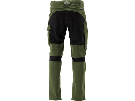 PANTALON DE LUCRU STRETCH. VERDE 2XL