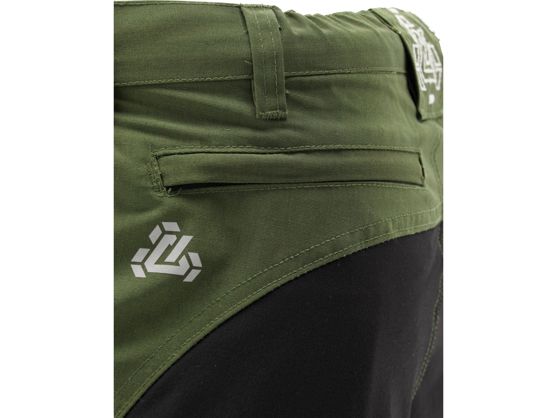PANTALON DE LUCRU STRETCH. VERDE 3XL