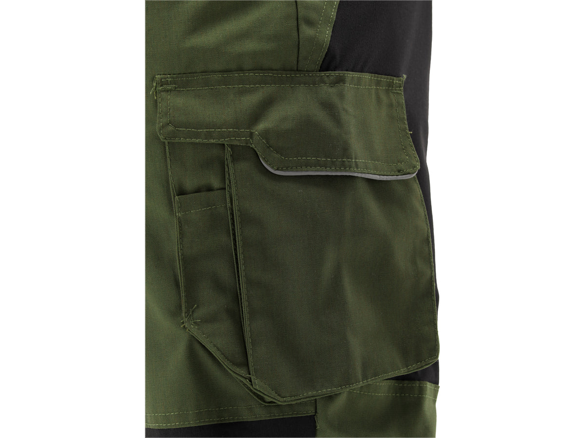 PANTALON DE LUCRU STRETCH. VERDE 2XL