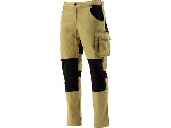 PANTALON DE LUCRU STRETCH. KAKI S