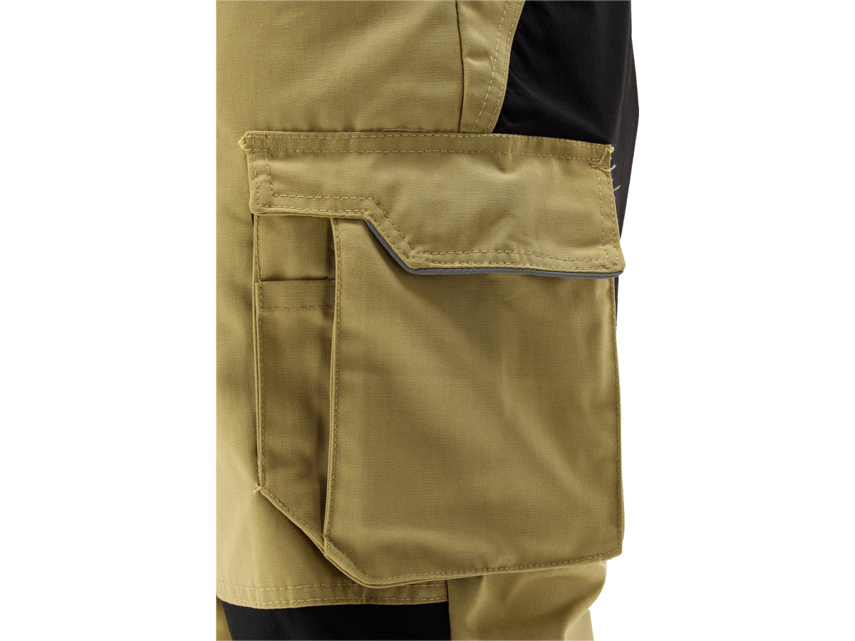 PANTALON DE LUCRU STRETCH. KAKI L