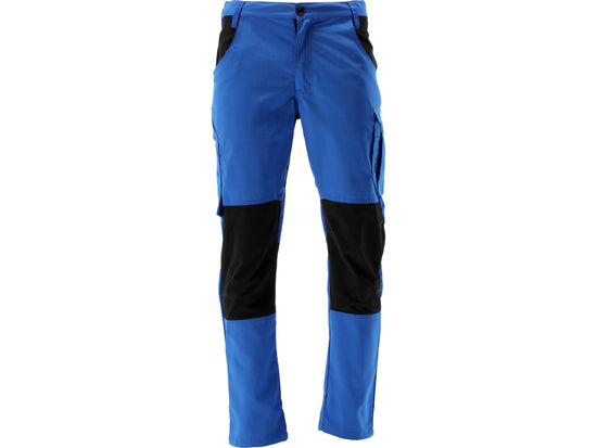PANTALON DE LUCRU STRETCH. ALBASTRU L