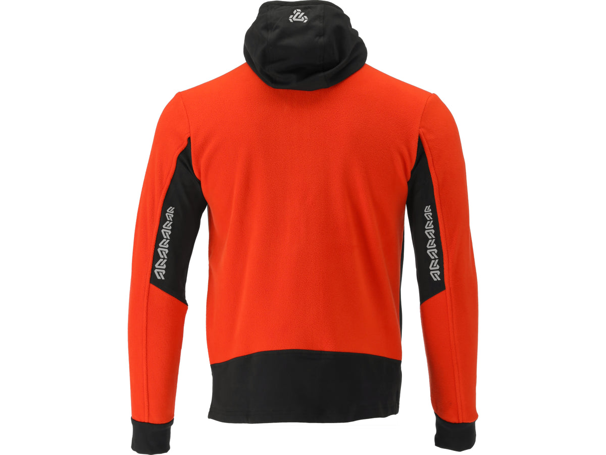 JACHETA FLEECE CU GLUGA SARNA ROSIE 3XL