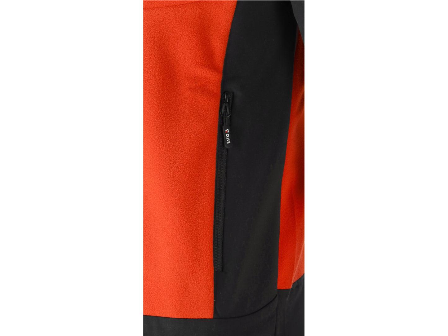 JACHETA FLEECE CU GLUGA SARNA ROSIE XL