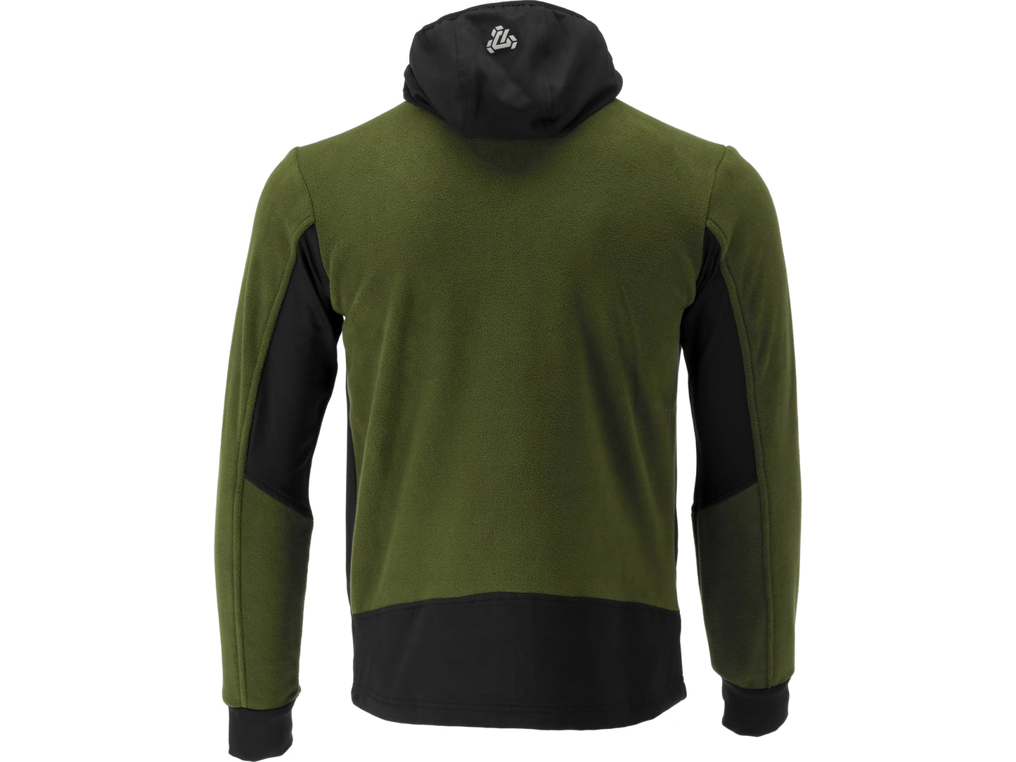 JACHETA FLEECE CU GLUGA SARNA VERDE XL