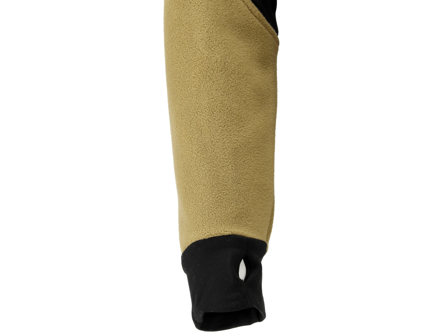 JACHETA FLEECE CU GLUGA SARNA KAKI 3XL