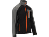 JACHETĂ SOFTSHELL, NEGRU/GRI, XXXL