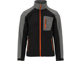 JACHETĂ SOFTSHELL, NEGRU/GRI, S