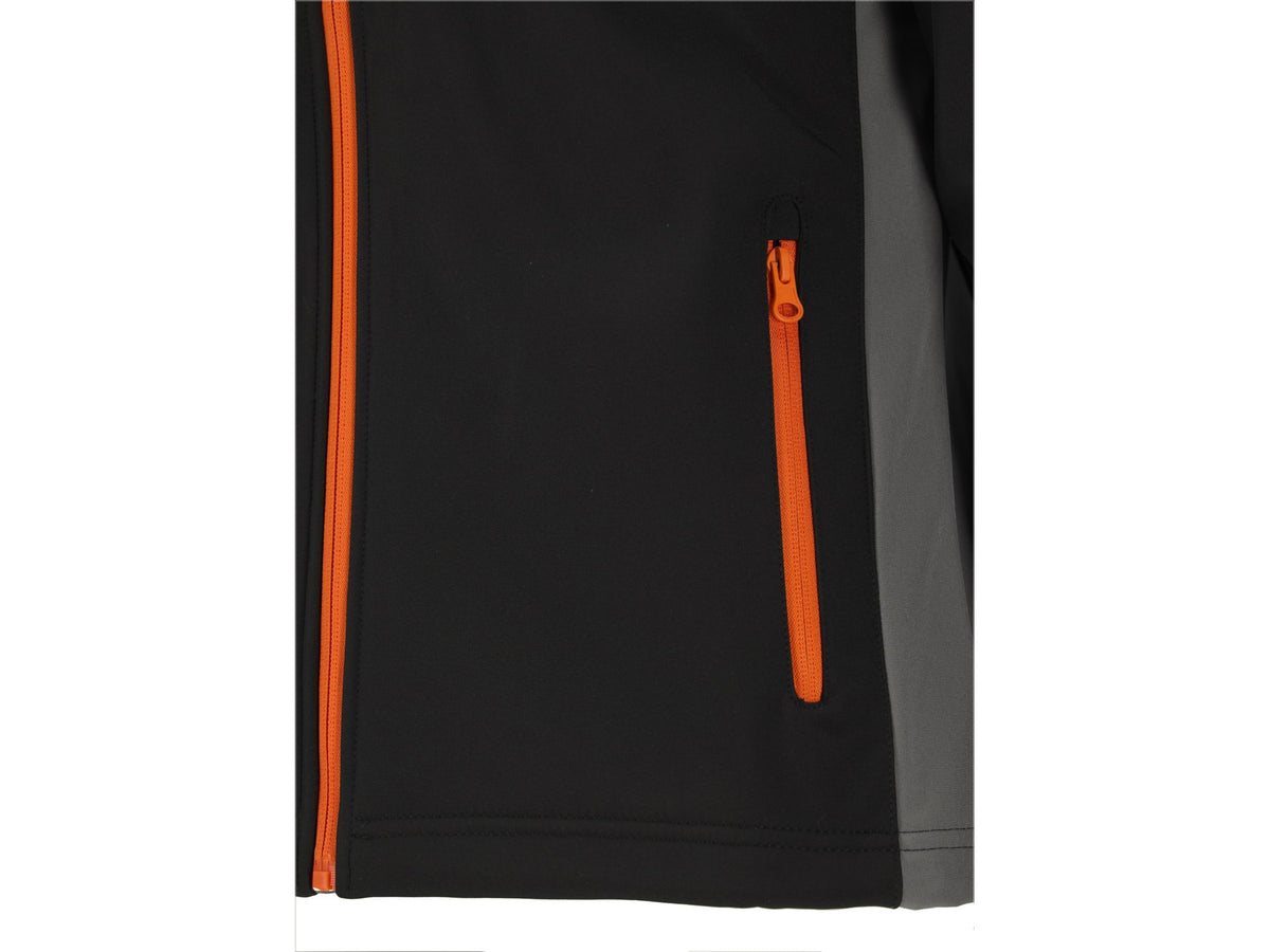 JACHETĂ SOFTSHELL, NEGRU/GRI, S