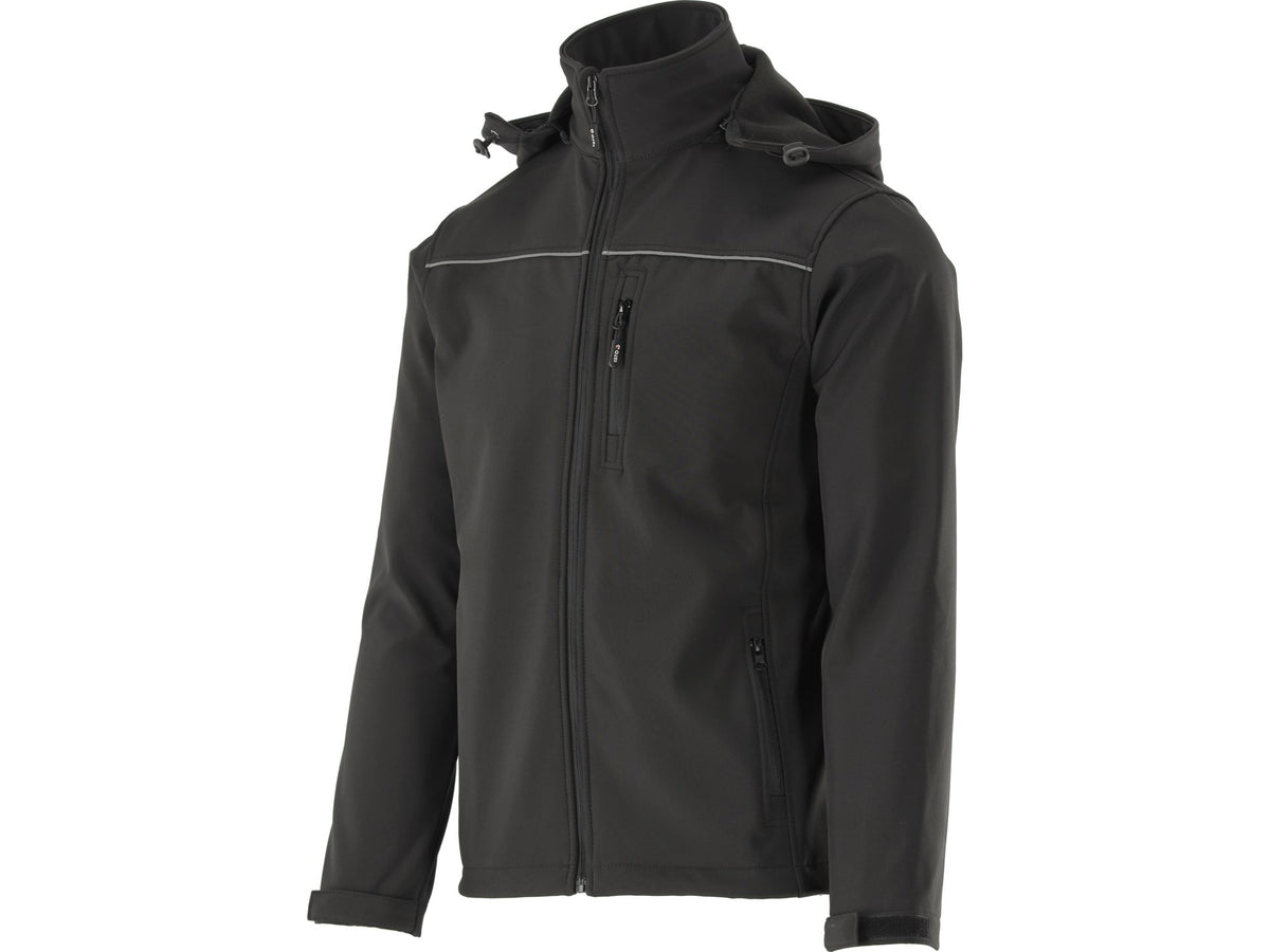 JACHETĂ CU GLUGĂ, SOFTSHELL, XXL
