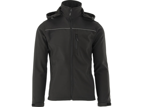 JACHETĂ CU GLUGĂ, SOFTSHELL, M