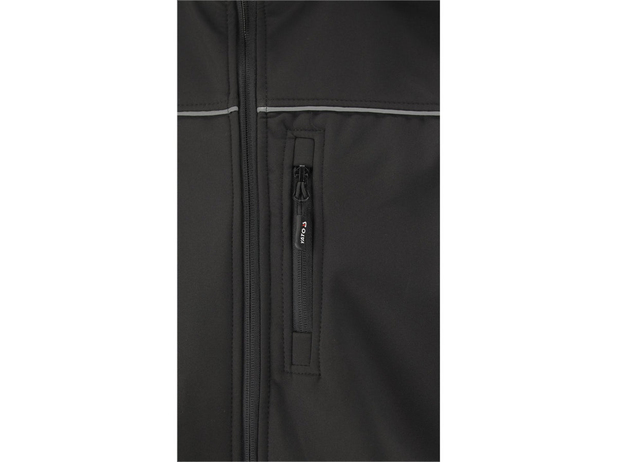 JACHETĂ CU GLUGĂ, SOFTSHELL, M